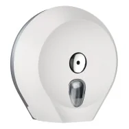 Dispenser per Carta Igienica Mini Jumbo Mar Plast - 27x12,8x27,3 cm - A75610BI (Bianco)