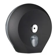 Dispenser per Carta Igienica Mini Jumbo Mar Plast - 27x12,8x27,3 cm - A75610NE (Nero)