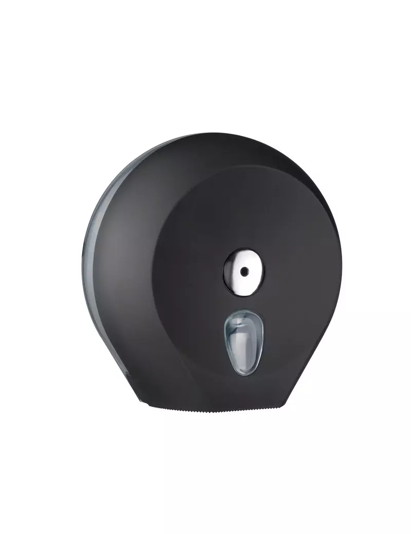 Dispenser per Carta Igienica Mini Jumbo Mar Plast - 27x12,8x27,3 cm - A75610NE (Nero) Dispenser per Carta Igienica Mini Jumbo Mar Plast - 27x12,8x27,3 cm - A75610NE (Nero)