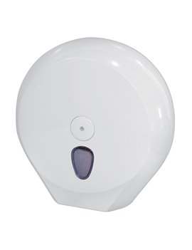 Dispenser per Carta Igienica Maxi Jumbo Mar Plast - 33,5x12,8x33,5 cm - 75811 (Bianco)