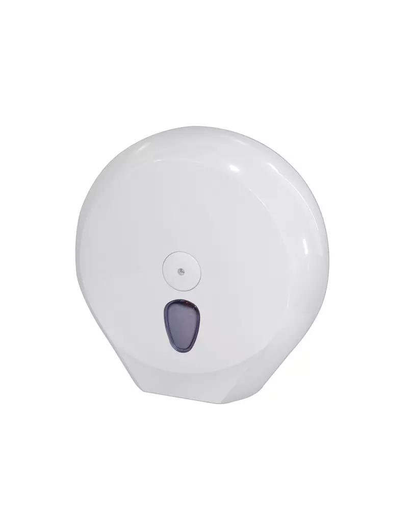 Dispenser per Carta Igienica Mini Jumbo Plus Mar Plast - 33,5x12,8x33,5 cm - 75811 (Bianco)