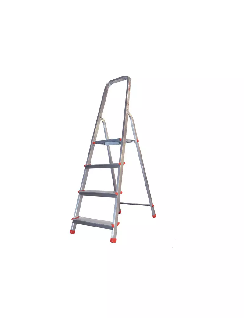 Scala Stella Basic Marchetti - 4 Gradini - 21024 (Alluminio) Scala Stella Basic Marchetti - 4 Gradini - 21024 (Alluminio)