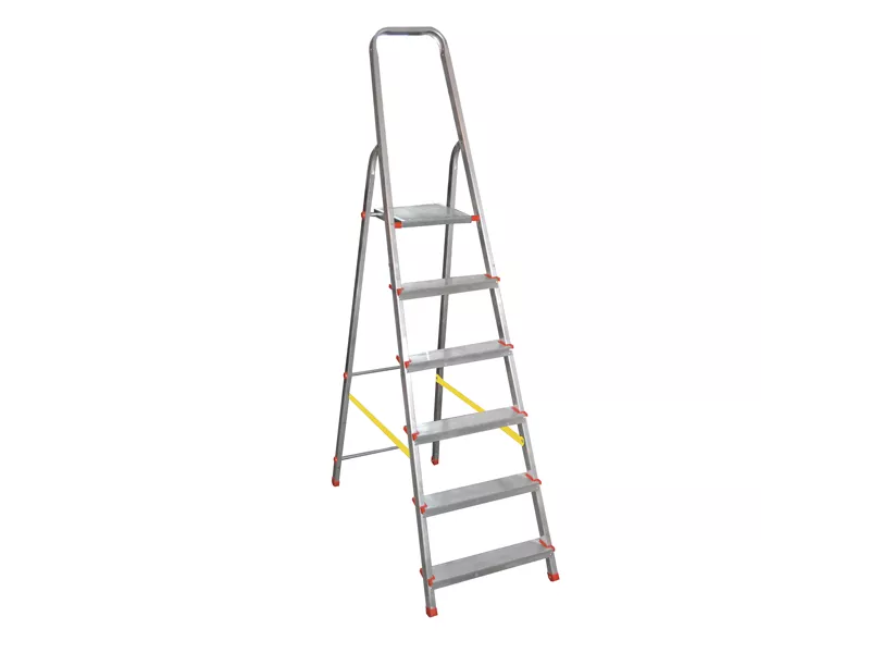 Scala Stella Basic Marchetti - 6 Gradini - 21026 (Alluminio) Scala Stella Basic Marchetti - 6 Gradini - 21026 (Alluminio)