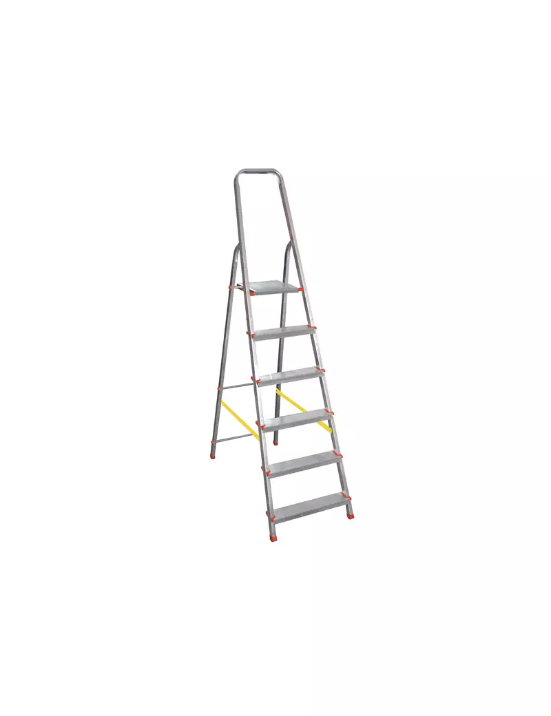 Scala Stella Basic Marchetti - 6 Gradini - 21026 (Alluminio) Scala Stella Basic Marchetti - 6 Gradini - 21026 (Alluminio)