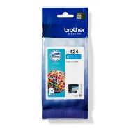 Cartuccia Originale Brother LC-424C (Ciano 750 pagine)