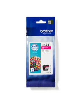 Cartuccia Originale Brother LC-424C (Ciano 750 pagine)