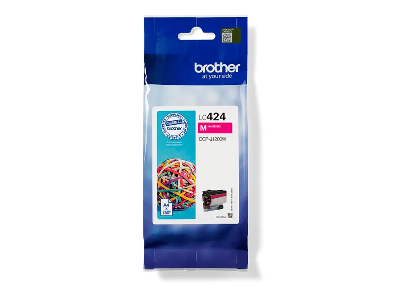 Cartuccia Originale Brother LC-424C (Ciano 750 pagine) Cartuccia Originale Brother LC-424C (Ciano 750 pagine)