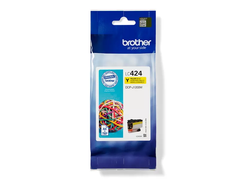 Cartuccia Originale Brother LC-424Y (Giallo 750 pagine) Cartuccia Originale Brother LC-424Y (Giallo 750 pagine)
