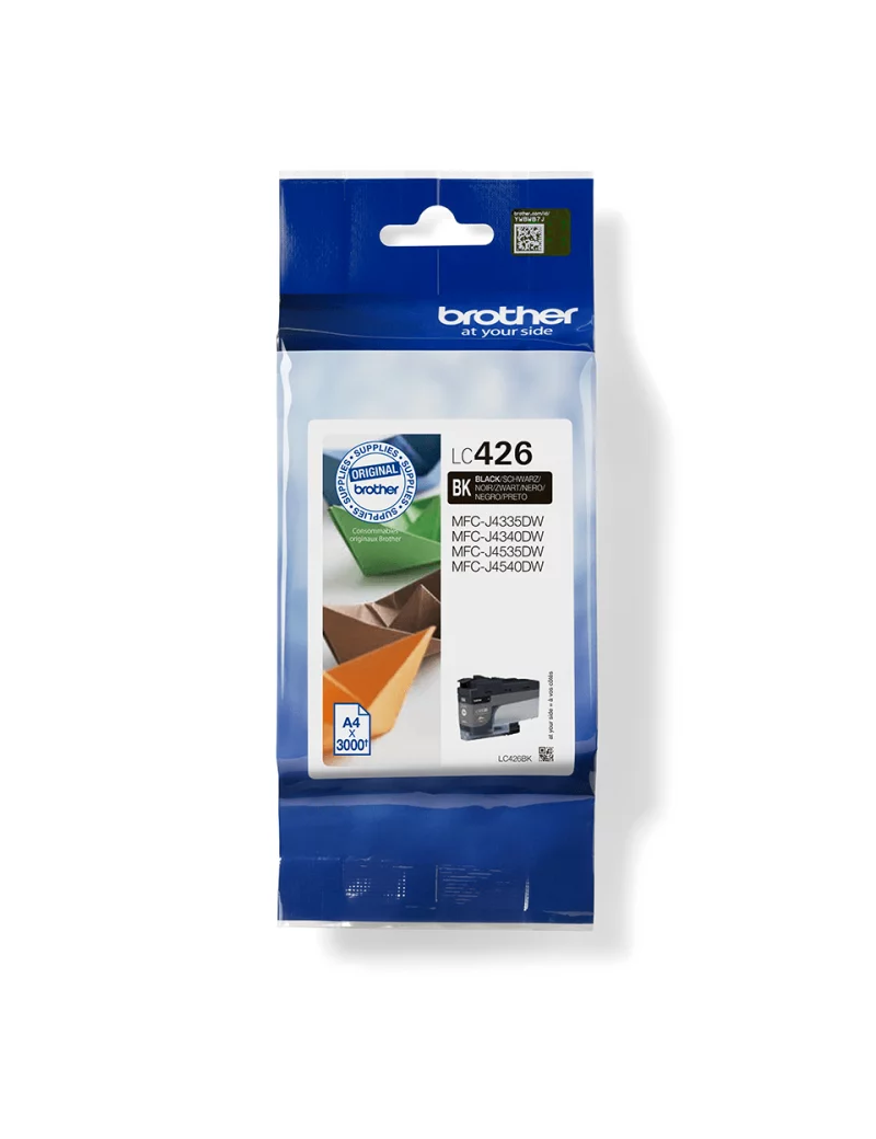Cartuccia Originale Brother LC-426BK (Nero 3000 pagine) Cartuccia Originale Brother LC-426BK (Nero 3000 pagine)