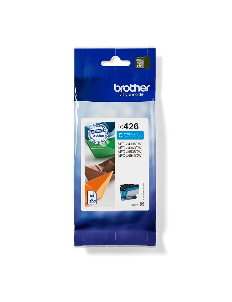 Cartuccia Originale Brother LC-426C (Ciano 1500 pagine) Cartuccia Originale Brother LC-426C (Ciano 1500 pagine)