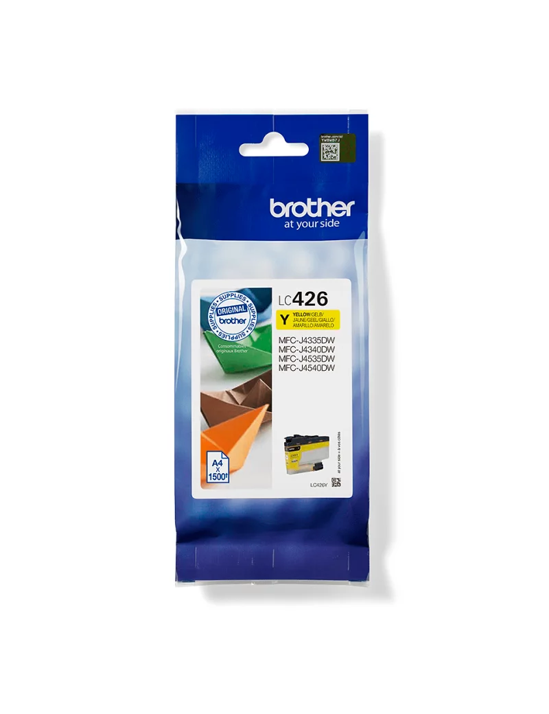 Cartuccia Originale Brother LC-426Y (Giallo 1500 pagine) Cartuccia Originale Brother LC-426Y (Giallo 1500 pagine)