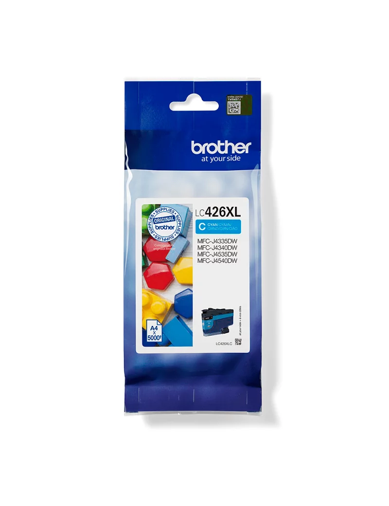 Cartuccia Originale Brother LC-426XLC (Ciano 5000 pagine) Cartuccia Originale Brother LC-426XLC (Ciano 5000 pagine)