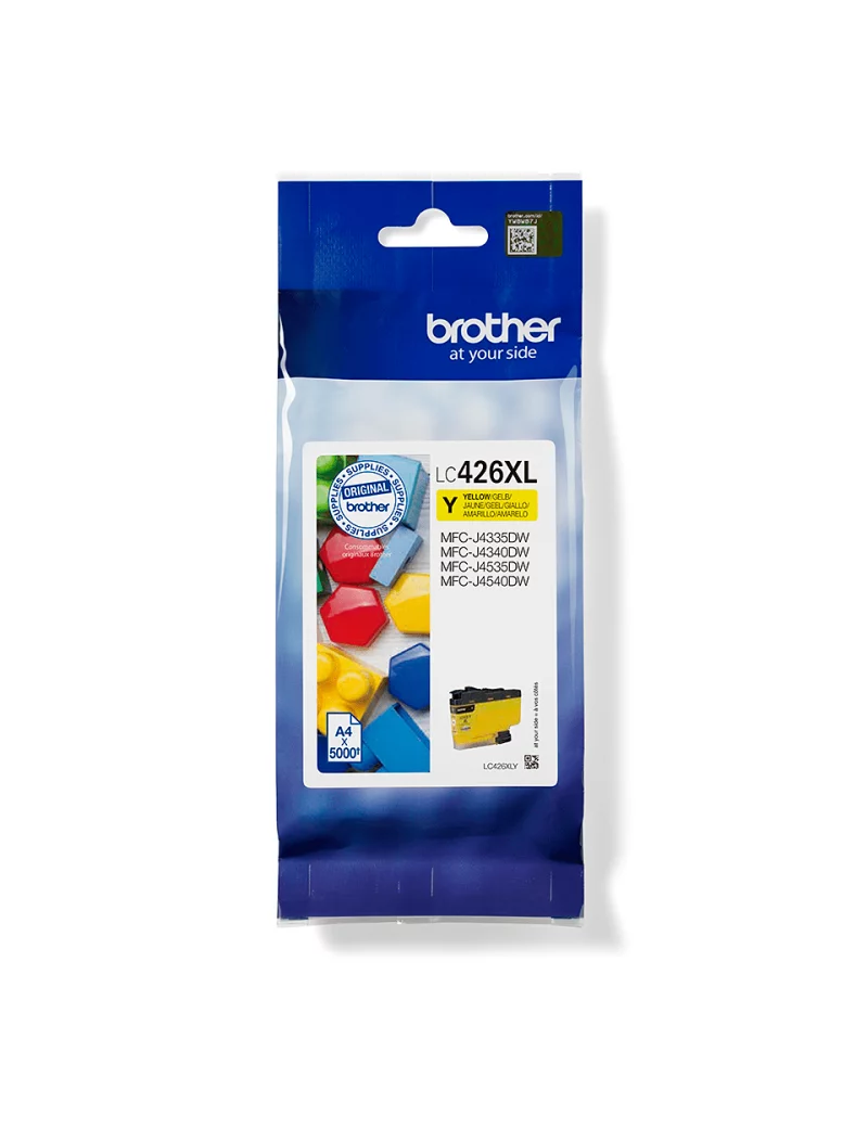 Cartuccia Originale Brother LC-426XLY (Giallo 5000 pagine) Cartuccia Originale Brother LC-426XLY (Giallo 5000 pagine)