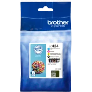 Multipack Cartucce Originali Brother LC-424VAL (Nero e Colori 3000 pagine)
