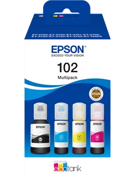 Multipack Inchiostri Originali Epson T03R640 102 (Nero e Colori 337 ml)