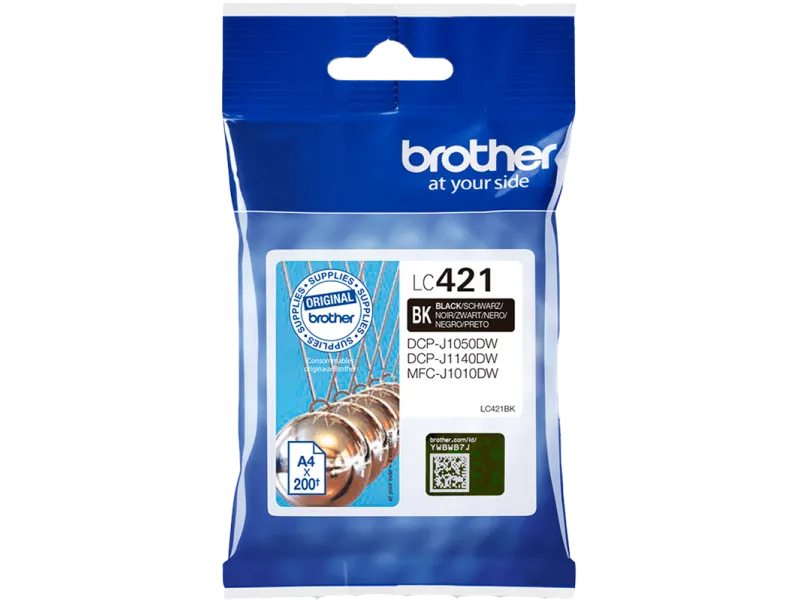 Multipack Cartucce Originali Brother LC-421BK (Nero 200 pagine)