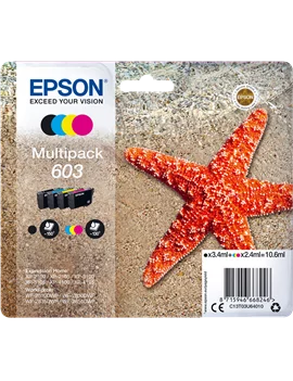Mulltipack Cartucce Originali Epson T03U640 603 (Nero e Colori Conf. 4)