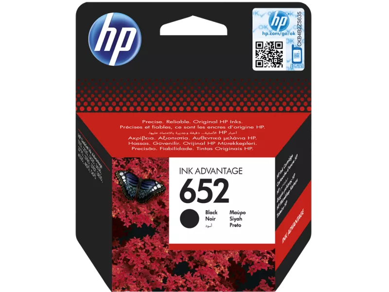 Cartuccia Originale HP F6V25AE 652 (Nero 360 pagine) Cartuccia Originale HP F6V25AE 652 (Nero 360 pagine)
