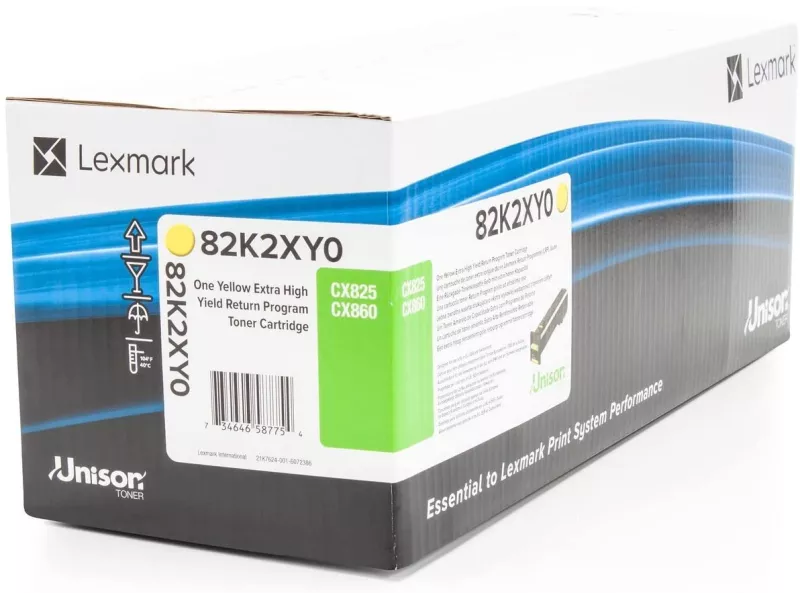 Toner Originale Lexmark 82K2XY0 (Giallo 22000 pagine)
