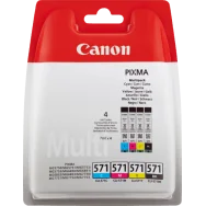 Cartuccia Originale Canon CLI-571multi 0386C005 (Nero e Colori Conf. 4)