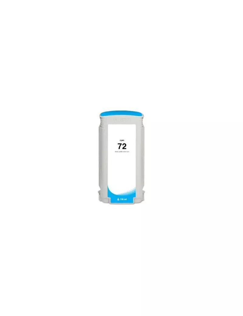 Cartuccia Compatibile HP C9371A 72 (Ciano 130 ml)