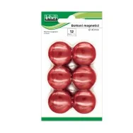 Magneti per Lavagne Lebez - 40 mm - MR-40-N (Rosso Conf. 12)
