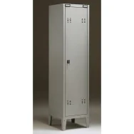 Armadio Spogliatoio in Metallo Tecnical 2 - 1 Posto - 38x35x180 cm - B1G (Grigio)