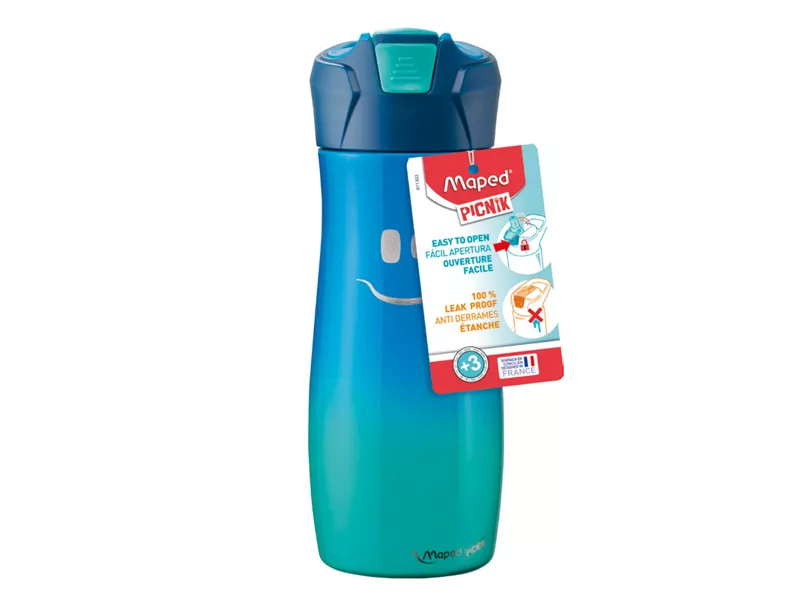 Borraccia in Acciaio Picnik Concept Maped - 580 ml - 871303 (Blu) Borraccia in Acciaio Picnik Concept Maped - 580 ml - 871303 (Blu)