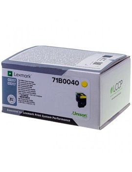 Toner Originale Lexmark 71B0040 (Giallo 2300 pagine)