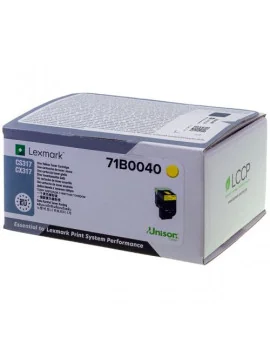 Toner Originale Lexmark 71B0040 (Giallo 2300 pagine)