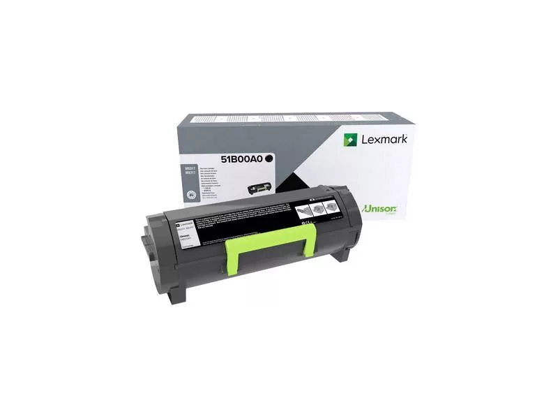 Toner Originale Lexmark 51B00A0 (Nero 2500 pagine) Toner Originale Lexmark 51B00A0 (Nero 2500 pagine)