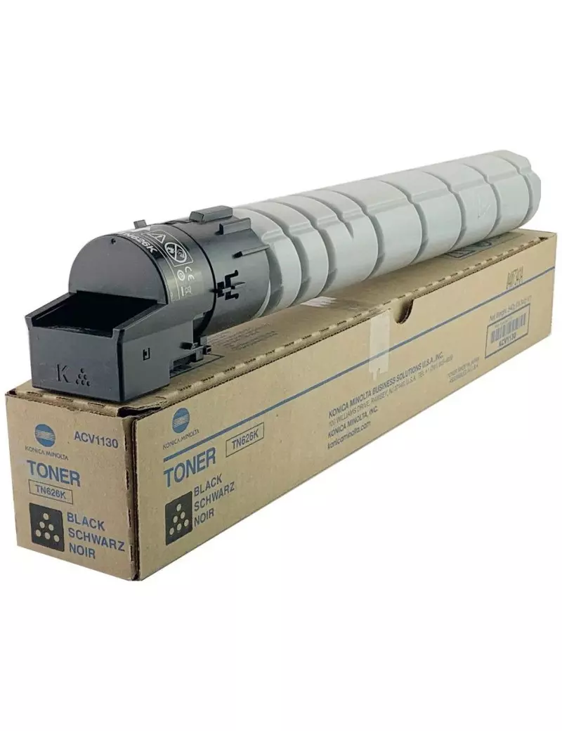 Toner Originale Konica Minolta TN626K ACV1150 (Nero 28000 pagine)