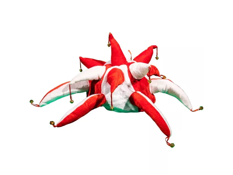 Cappello Joker (Bianco e Rosso)