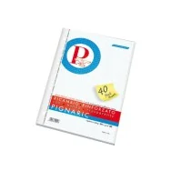 Ricambi Rinforzati per Quaderni Pignaric Pigna - A4 - Quadretti 5M senza Margini - 02194595M