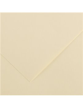 Cartoncino Colorato Colorline Canson - 70x100 cm - 220 g - 200041188 (Crema Conf. 25)