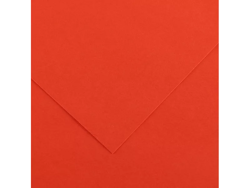 Cartoncino Colorato Colorline Canson - 70x100 cm - 220 g - 200041200 (Rosso Vivo Conf. 25)