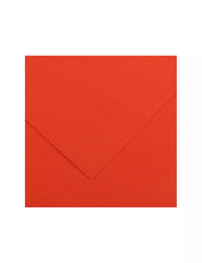 Cartoncino Colorato Colorline Canson - 70x100 cm - 220 g - 200041200 (Rosso Vivo Conf. 25)