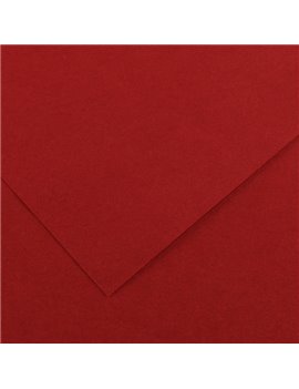 Cartoncino Colorato Colorline Canson - 70x100 cm - 220 g - 200041202 (Rosso Granata Conf. 25)