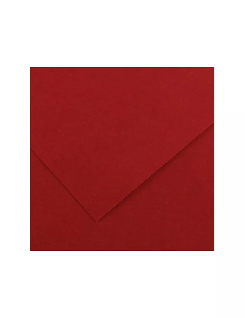 Cartoncino Colorato Colorline Canson - 70x100 cm - 220 g - 200041202 (Rosso Granata Conf. 25)