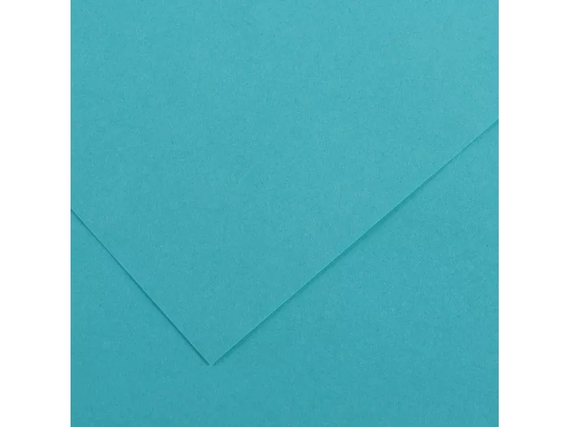 Cartoncino Colorato Colorline Canson - 70x100 cm - 220 g - 200041211 (Blu Turchese Conf. 25)