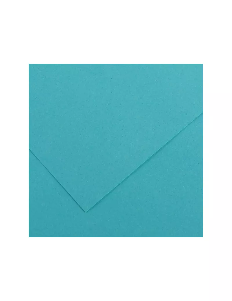 Cartoncino Colorato Colorline Canson - 70x100 cm - 220 g - 200041211 (Blu Turchese Conf. 25)