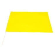 Bandierina in PVC - 60x40 cm (Giallo)