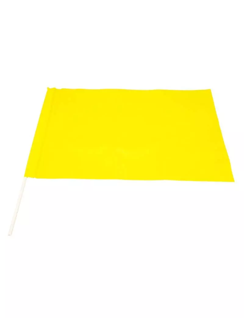 Bandierina in PVC - 60x40 cm (Giallo)