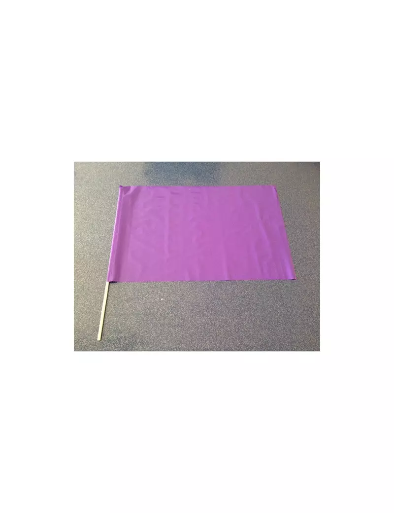 Bandierina in PVC - 60x40 cm (Viola)