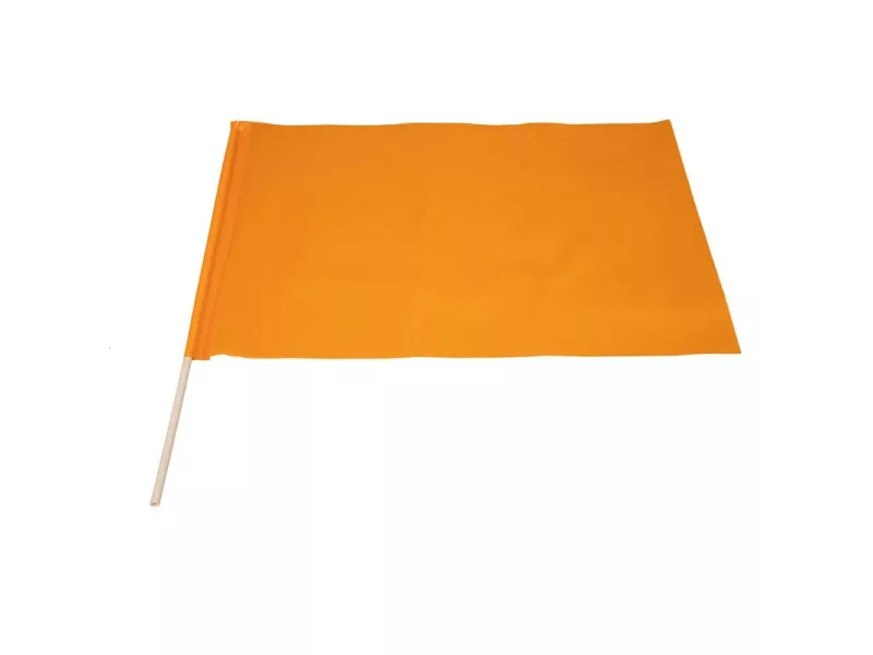 Bandierina in PVC - 60x40 cm (Arancione)
