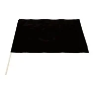 Bandierina in PVC - 60x40 cm (Nero)