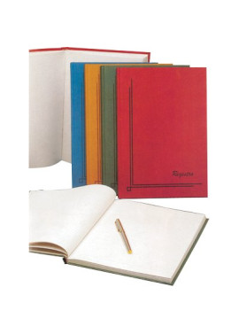 Registro Cartonato Blasetti - A4 - Righe 1R - 48 Fogli - 1334 (Assortiti)