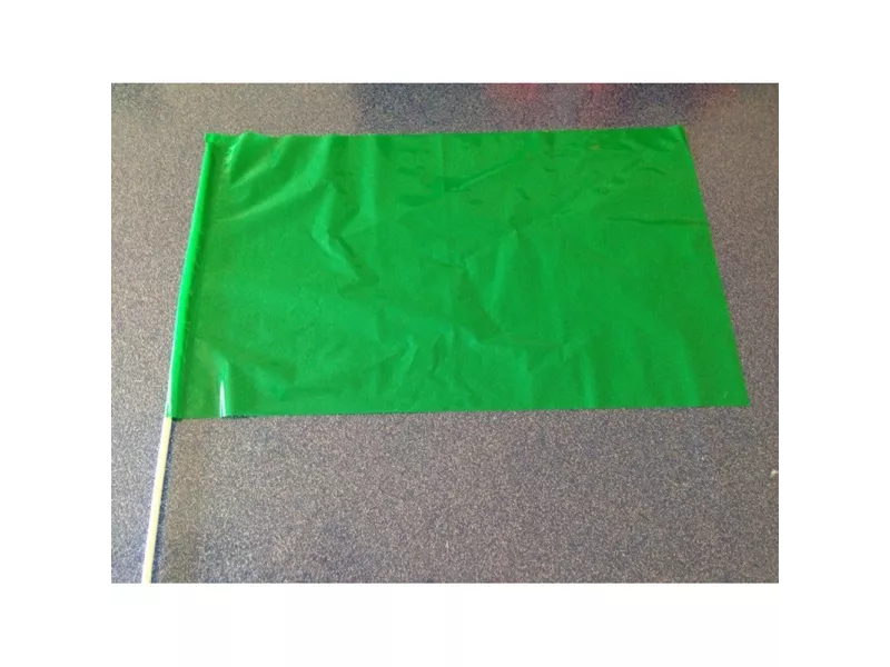 Bandierina in PVC - 60x40 cm (Verde)