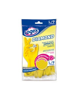 Guanti in Lattice Diamond Logex - Taglia L/9 - 1253LXL (Giallo)