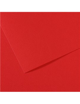 Carta Colorata Mi-Teintes Canson - A4 - 160 g - C31032S025 (Rosso Vivo Conf. 25)